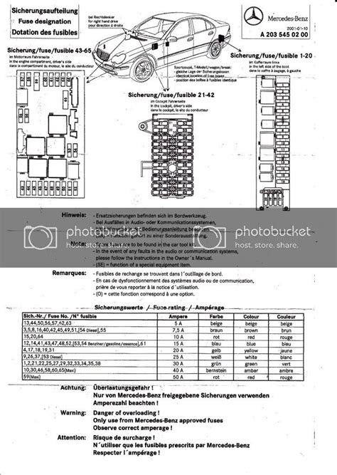 1999 mercedes c230 kompressor fuse box guide 